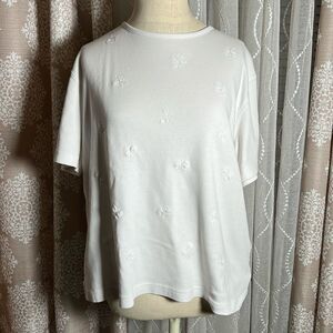 Classic Elements White Embroidered Top – Size XL | Timeless & Easy to Wear